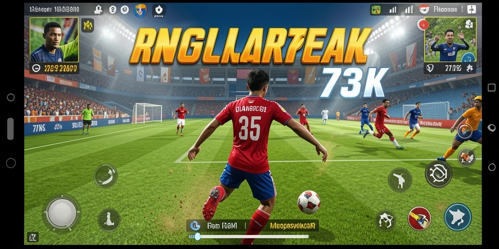 Gameplay seru dalam <strong>73K</strong> menghadirkan aksi olahraga yang mendebarkan.