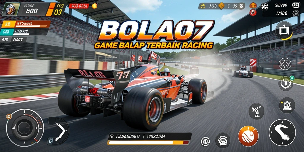 Gameplay balap BOLA07 yang seru dan mendebarkan dengan grafis menakjubkan.