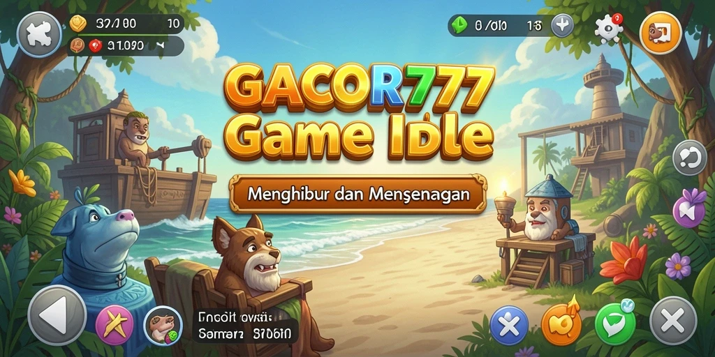 Tampilan gameplay menarik dan interaktif dari GACOR777.