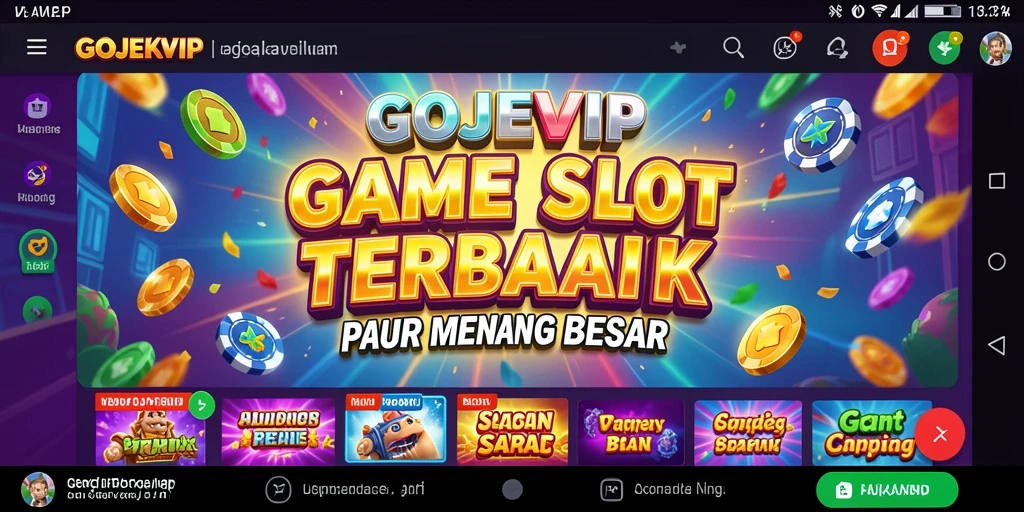 Tampilan gameplay menarik dari aplikasi GOJEKVIP slot.