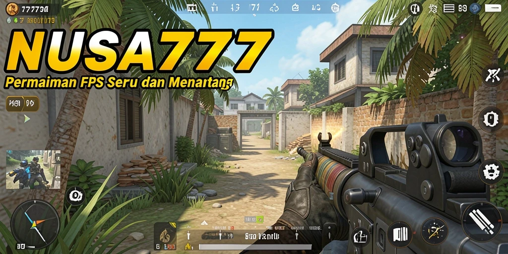 Gameplay menegangkan di NUSA777 dengan aksi FPS seru.