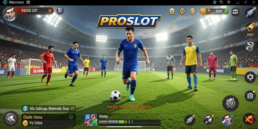 Tampilan gameplay PROSLOT yang penuh aksi dan seru.