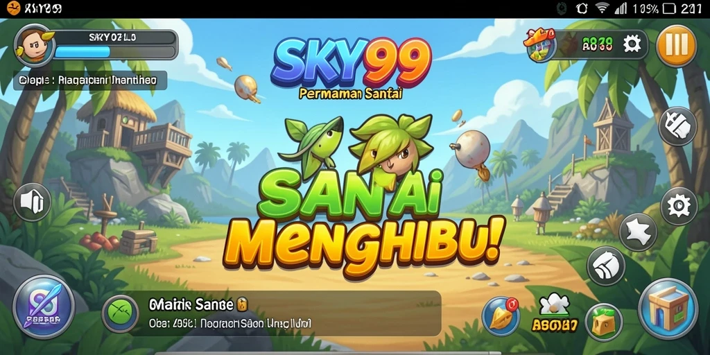 Tampilan gameplay SKY99 yang menarik dan menghibur.