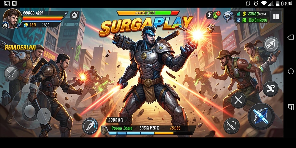 Tampilan seru dari gameplay <strong>SURGAPLAY</strong> yang mendebarkan.