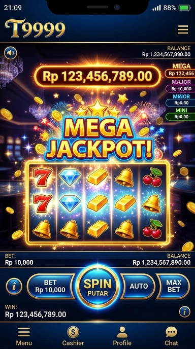 Screenshot fitur unggulan t9999 dalam katalog aplikasi.